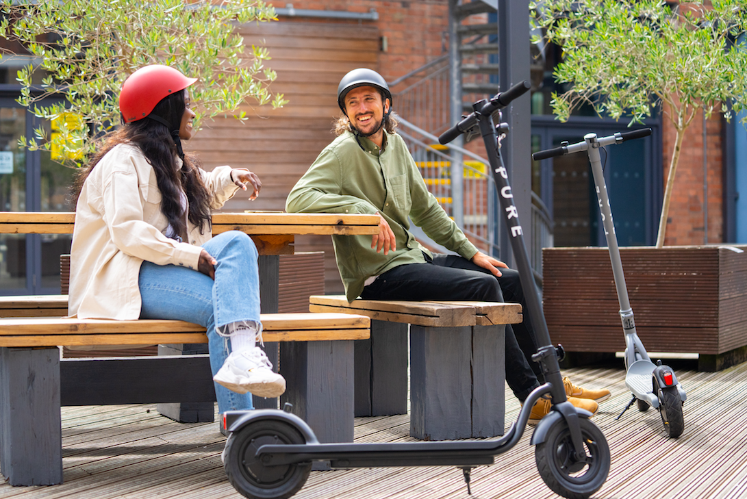 pure electric scooter